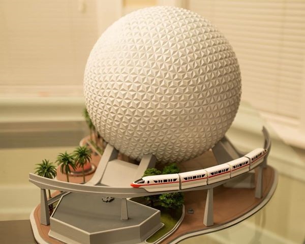 迪士尼Epcot乐园(未来世界)模型-Raise3D打印机制作