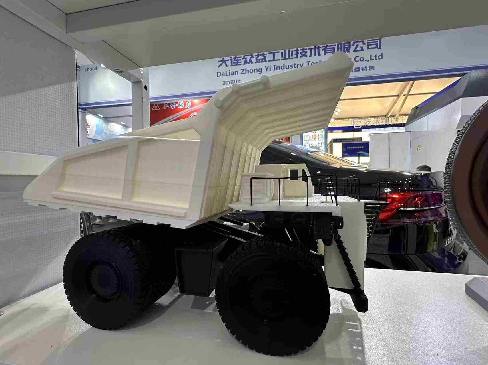3D打印工程车模型